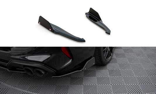 Lames De Pare-Chocs Arrière Latérales V.1 + Ailerons BMW M8  Gran Coupe F93 / Coupe F92 BM-M8-G16-GC-RSD1G+RSF