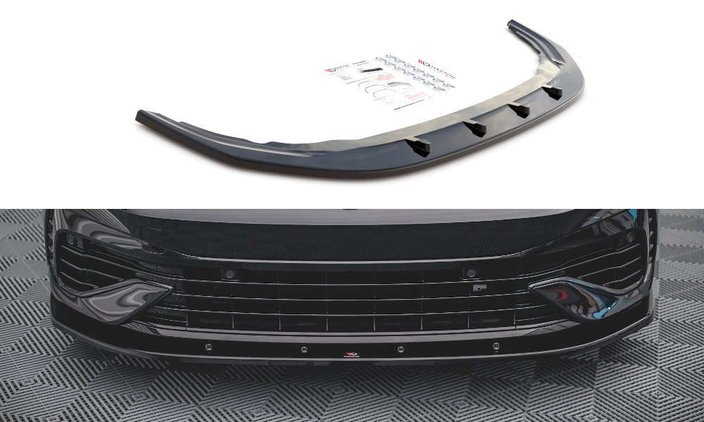 Lame Du Pare-Chocs Avant V.1 Volkswagen Golf R Mk8 VW-GO-8-R-FD1G