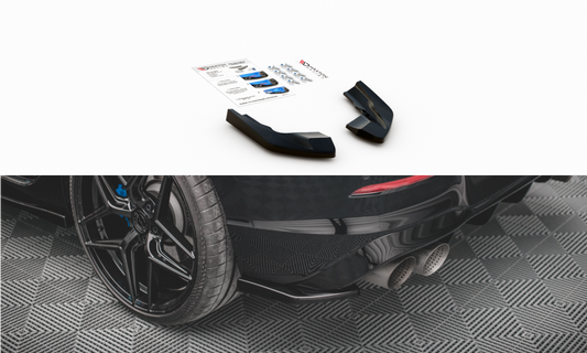 Lames De Pare-Chocs Arrière Latérales V.2  Volkswagen Golf R Mk8 VW-GO-8-R-RSD2G