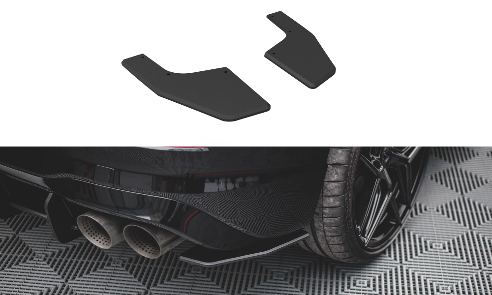 Street Pro Lame Du Pare Chocs Arriere Volkswagen Golf R Mk8 VWGO8RCNC-RSD1BRB