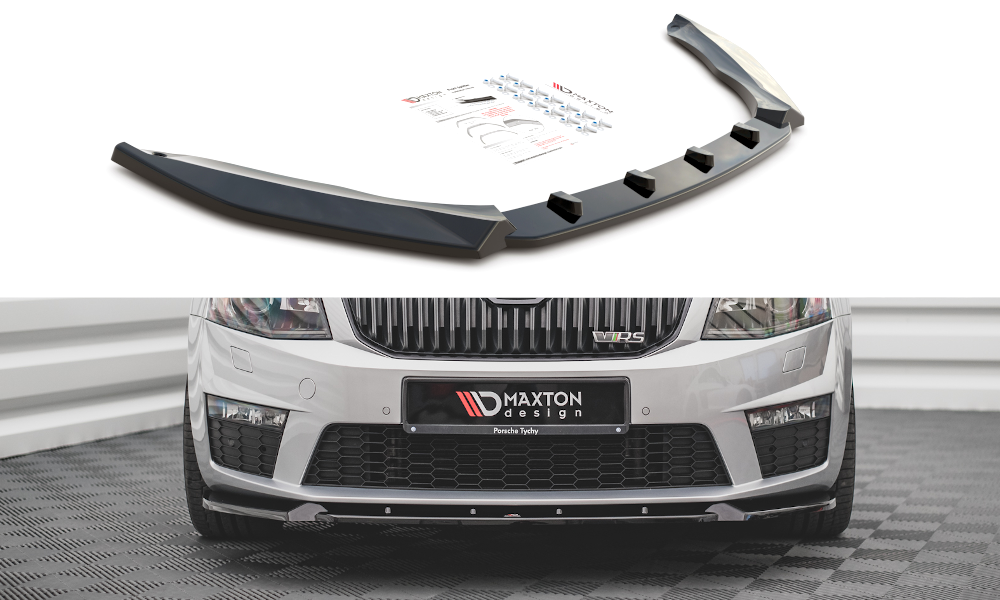 Lame Du Pare-Chocs Avant V.3 Skoda Octavia RS Mk3 SK-OC-3-RS-FD3G
