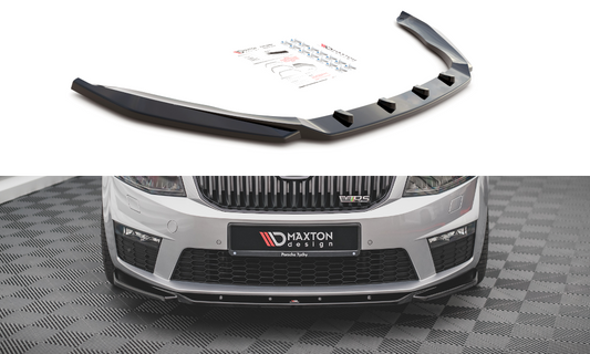 Lame Du Pare-Chocs Avant V.4 Skoda Octavia RS Mk3 SK-OC-3-RS-FD4G