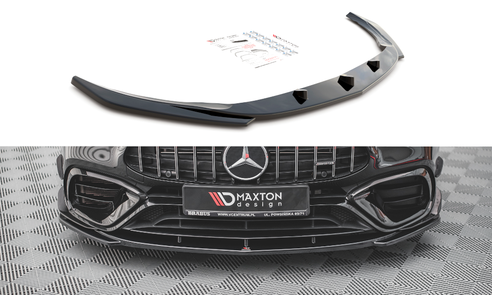 Lame Du Pare-Chocs Avant V.3 Mercedes-AMG CLA 45 Aero C118 ME-CLA-118-45AMG-FD3G