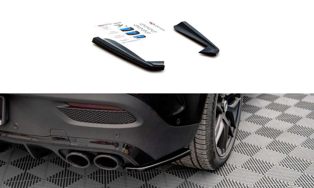Lames De Pare-Chocs Arrière Latérales Mercedes-AMG GLE Coupe C167 ME-GLE-C167-AMG-RSD1G