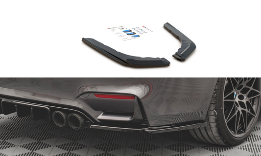 Lames De Pare-Chocs Arrière Latérales V.3 BMW M4 F82 BM-4-82-M-RSD2G