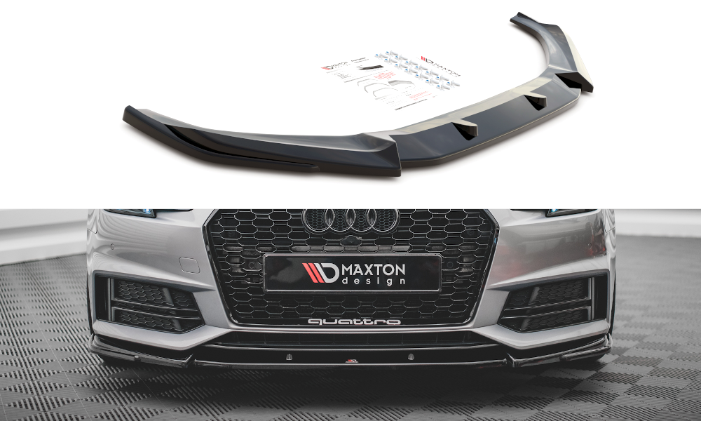 Lame Du Pare-Chocs Avant V.3 Audi S4 / A4 S-Line B9 AU-A4-B9-SLINE-FD3G