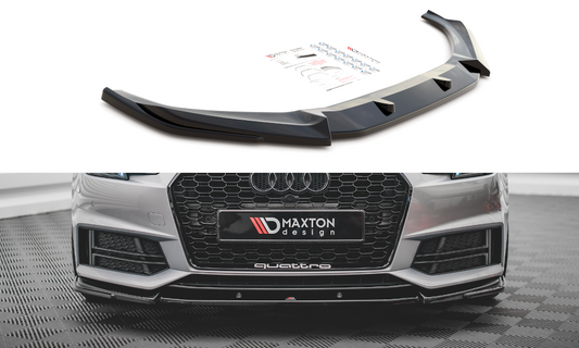 Lame Du Pare-Chocs Avant V.3 Audi S4 / A4 S-Line B9 AU-A4-B9-SLINE-FD3G