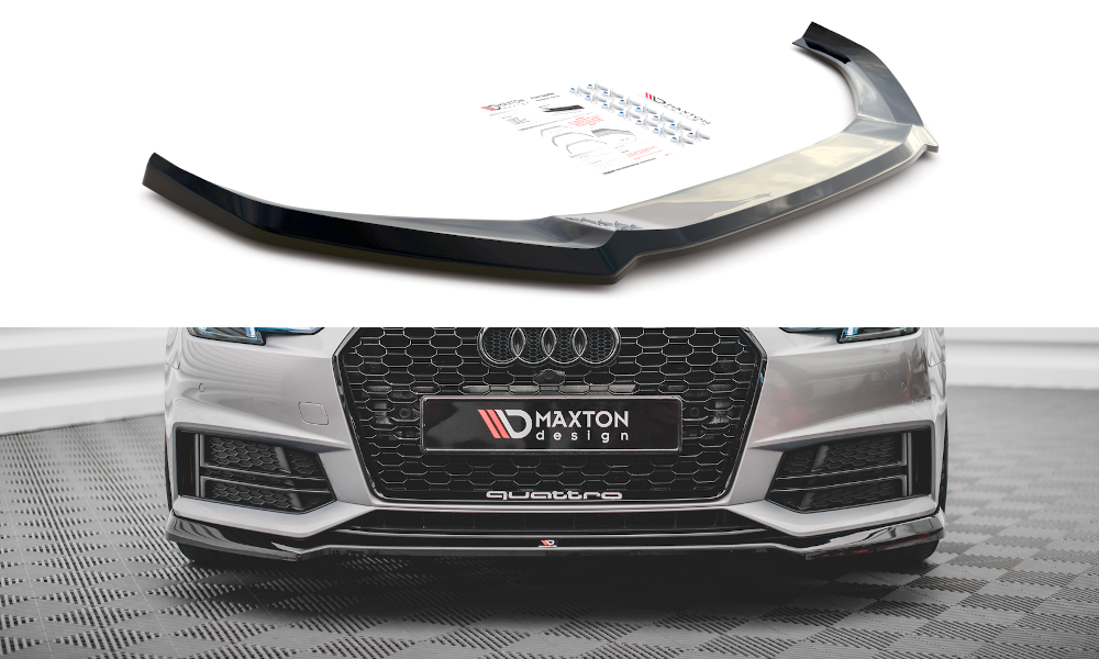 Lame Du Pare-Chocs Avant V.4 Audi S4 / A4 S-Line B9 AU-A4-B9-SLINE-FD4G