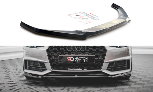 Lame Du Pare-Chocs Avant V.4 Audi S4 / A4 S-Line B9 AU-A4-B9-SLINE-FD4G