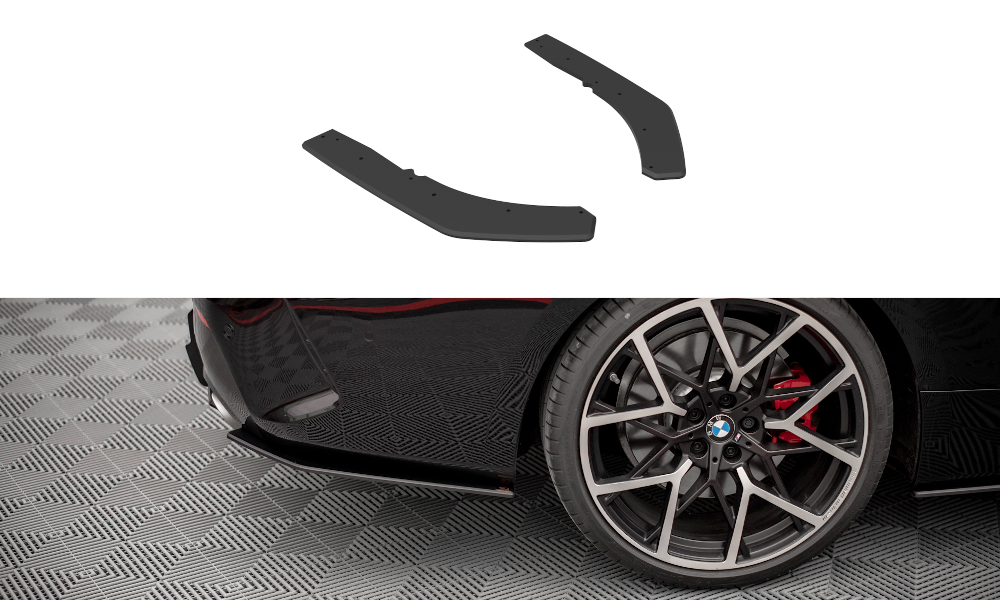 Street Pro Lame Du Pare Chocs Arriere BMW 4 M-Pack G22 BM4G22MPACKCNC-RSD1B