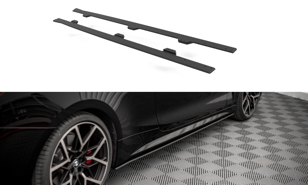 Street Pro Rajouts Des Bas De Caisse BMW 4 M-Pack G22 BM4G22MPACKCNC-SD1B