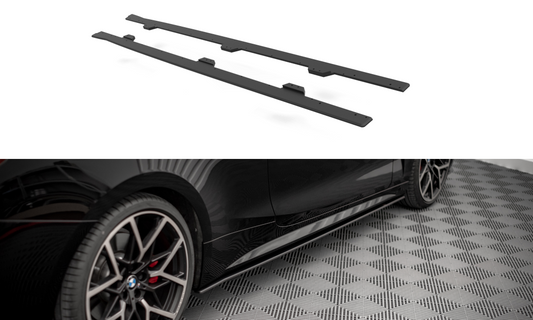 Street Pro Rajouts Des Bas De Caisse BMW 4 M-Pack G22 BM4G22MPACKCNC-SD1B
