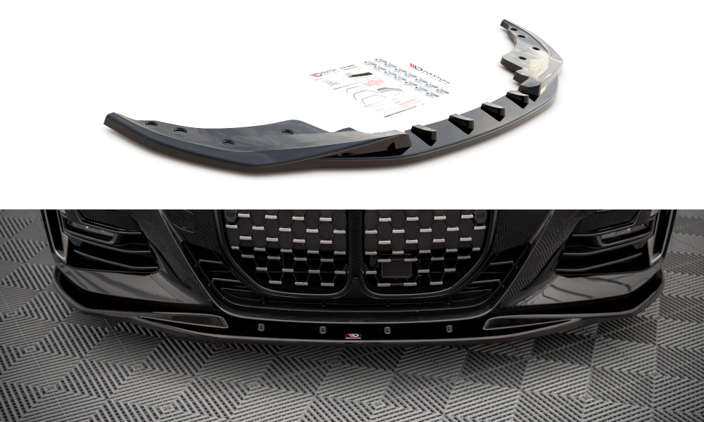 Lame Du Pare-Chocs Avant V.1 BMW 4 M-Pack / M440i G22 BM-4-G22-MPACK-FD1G