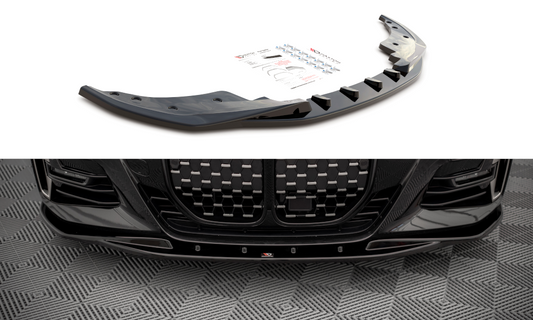Lame Du Pare-Chocs Avant V.1 BMW 4 M-Pack / M440i G22 BM-4-G22-MPACK-FD1G