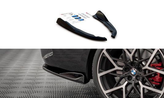 Lames De Pare-Chocs Arrière Latérales V.2 BMW 4 M-Pack G22 BM-4-G22-MPACK-RSD2G