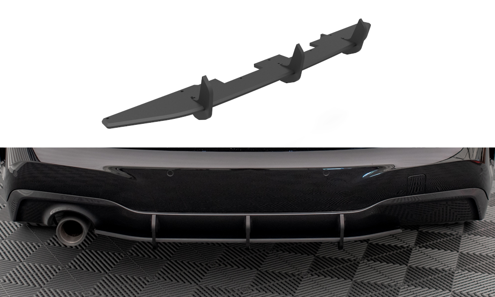 Street Pro Central Diffuseur Arriere BMW 2 Gran Coupe M-Pack F44 BM244MPACKCNC-RS1B+BRBI