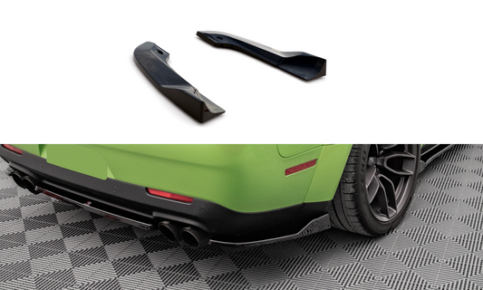 Lames De Pare-Chocs Arrière Latérales Dodge Challenger SRT Hellcat Widebody Mk3 DO-CHL-3F-SRT-HC-RSD1G