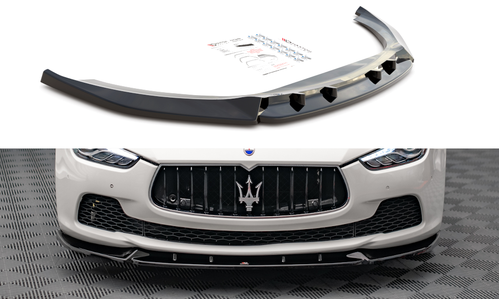 Lame Du Pare-Chocs Avant V.2 Maserati Ghibli Mk3 MA-GH-1-FD2G
