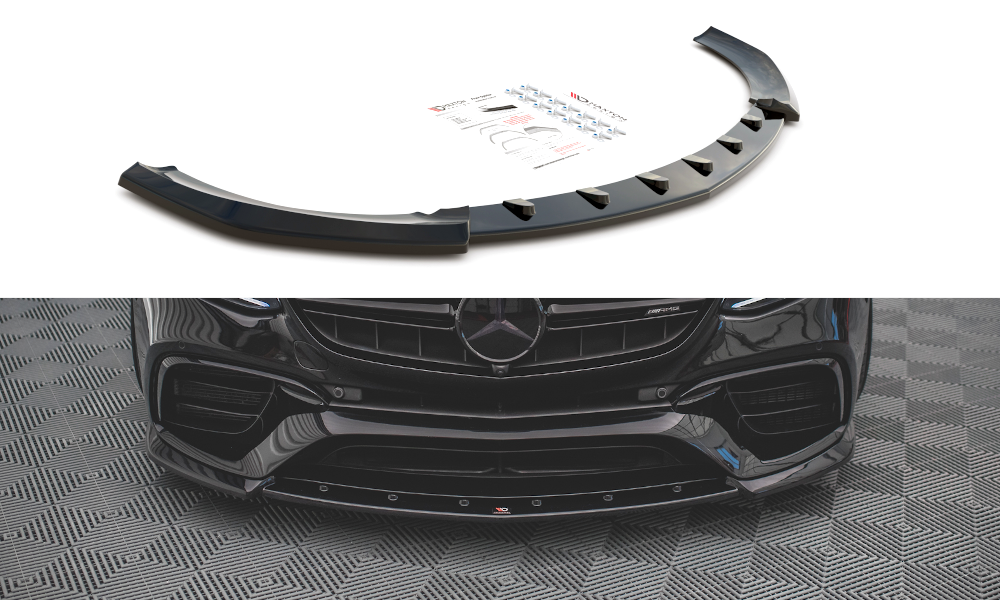 Lame Du Pare-Chocs Avant V.3 Mercedes-Benz E63 AMG Estate/Sedan S213/W213 ME-E-213-63-ES-FD3G