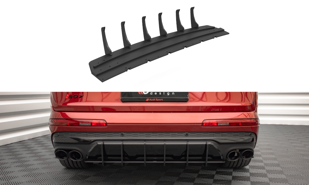Street Pro Central Diffuseur Arriere Audi SQ7 Mk2 (4M) Facelift  AUSQ72FCNC-RS1BRB