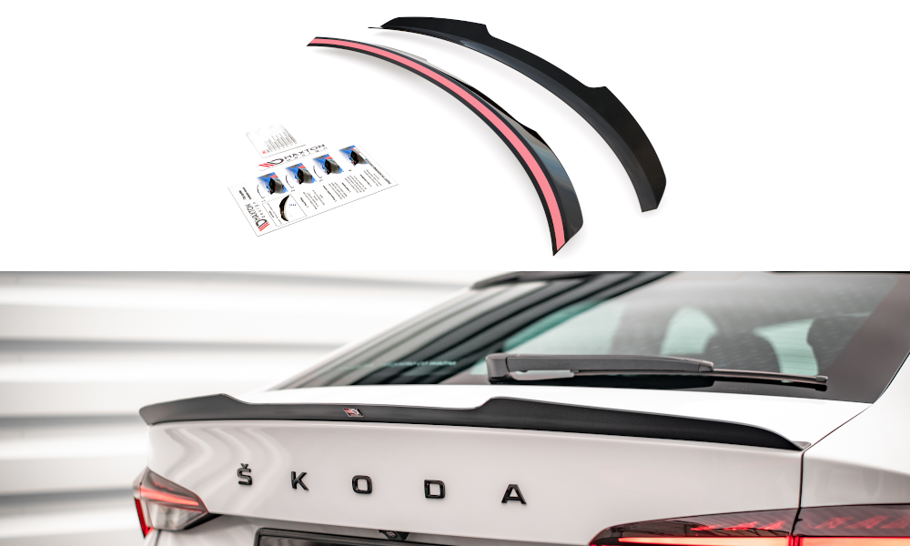 Spoiler Cap Skoda Octavia Liftback Mk4 SK-OC-4-CAP1G