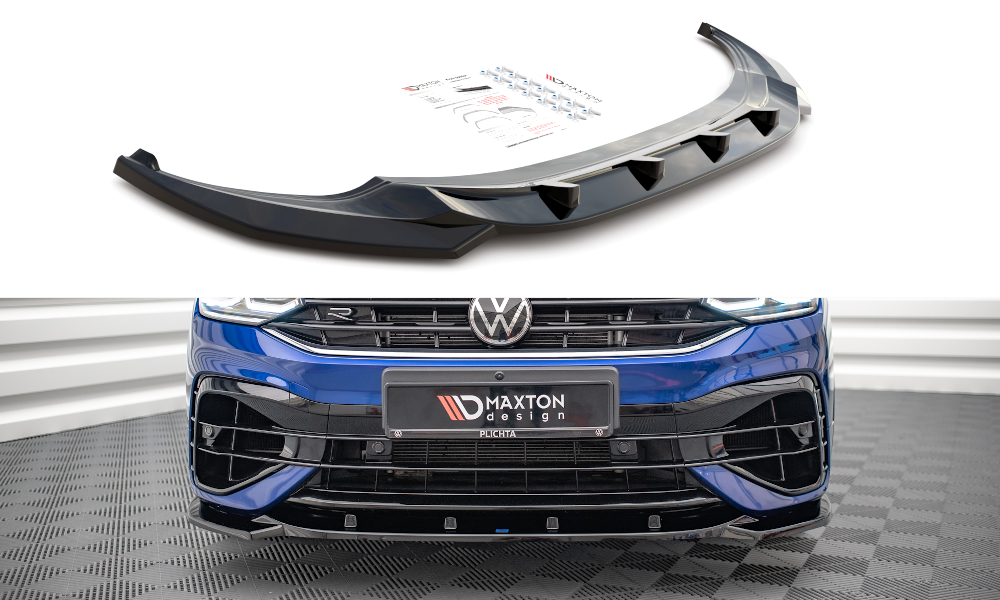 Lame Du Pare-Chocs Avant V.3 Volkswagen Tiguan R / R-Line Mk2 Facelift VW-TI-2F-R-FD3G