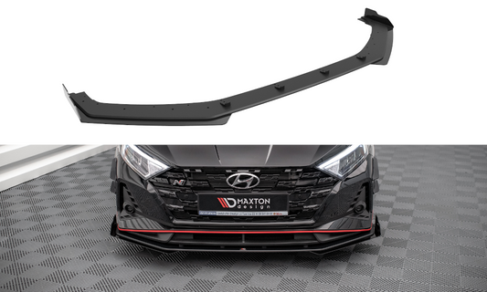 Street Pro Lame Du Pare-Chocs Avant V.1 + Flaps Hyundai I20 N Mk3 HYI203NCNC-FD1B+FSF1G