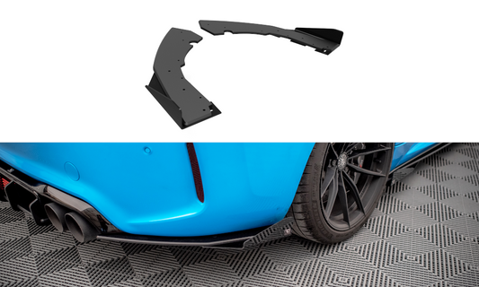 Street Pro Lame Du Pare Chocs Arriere + Flaps BMW M2 F87 BM287MCOMPCNC-RSD1B+RSF1G