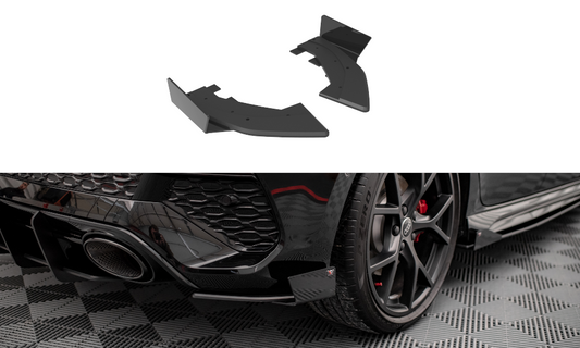 Street Pro Lame Du Pare Chocs Arriere + Flaps Audi RS3 Sportback 8Y AURS38YCNC-RSD1BRB+RSF1G