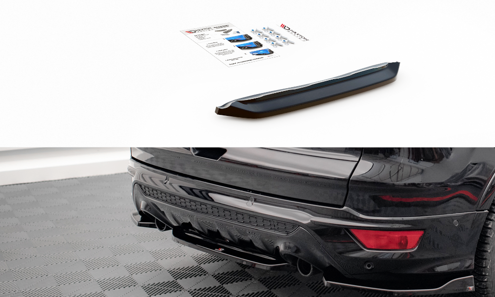 Central Arriere Splitter Ford Escape ST-Line Mk3 FO-ES-3-STLINE-RD1G