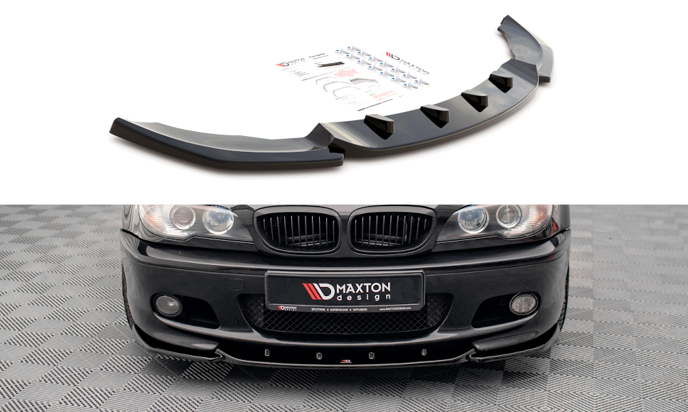 Lame Du Pare-Chocs Avant V.2 BMW 3 Coupe M-Pack E46 BM-3-46-C-MPACK-FD2G