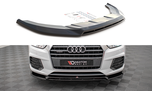 Lame Du Pare-Chocs Avant V.2 Audi Q3 Sport 8U Facelift AU-Q3-1F-SLINE-FD2G+FD2RG