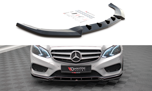 Lame Du Pare-Chocs Avant V.2 Mercedes-Benz E AMG-Line Sedan W212 Facelift ME-E-212F-AMGLINE-FD2G