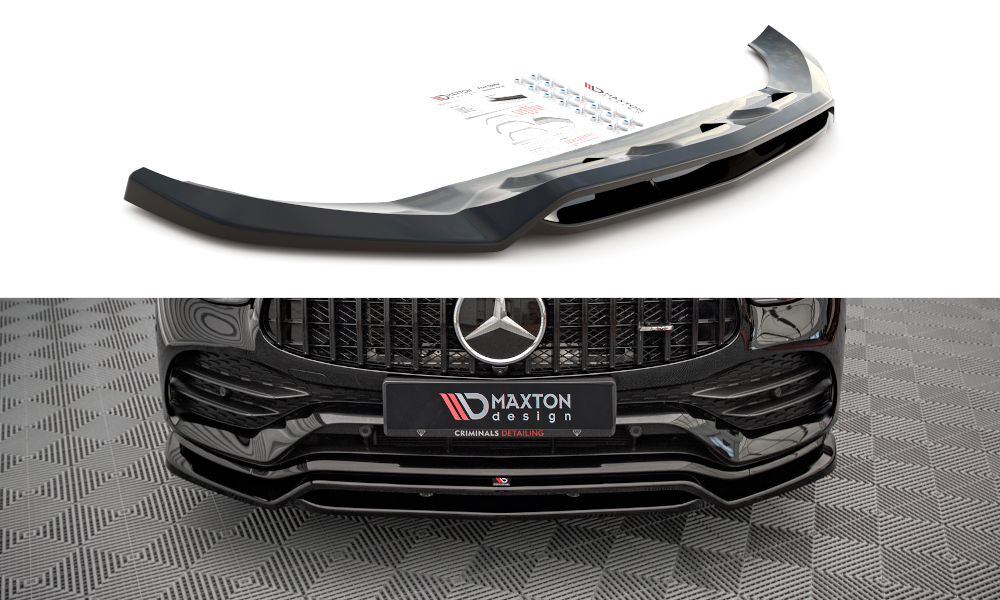 Lame Du Pare-Chocs Avant Mercedes-Benz GLC Coupe AMG-Line C253 Facelift ME-GLC-C253F-AMGLINE-FD1G+FD1RG