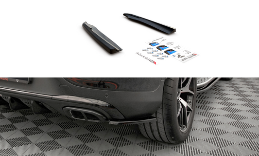 Lames De Pare-Chocs Arrière Latérales Mercedes-Benz GLC Coupe AMG-Line C253 Facelift ME-GLC-C253F-AMGLINE-RSD1G