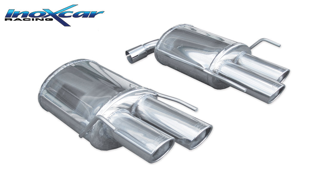 Silencieux arrière inoxcar ALBR.01.90
