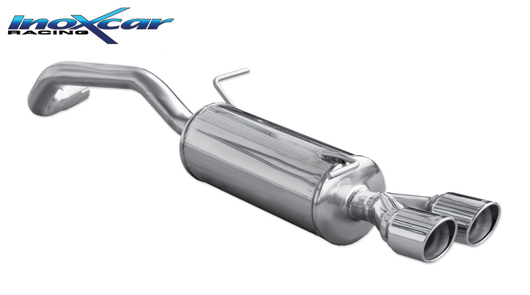 Silencieux arrière inoxcar AUA1.16.XR80