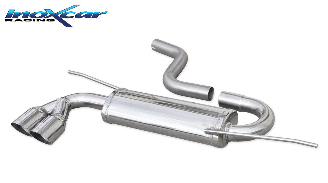 Silencieux arrière inoxcar OVAU.08.RA