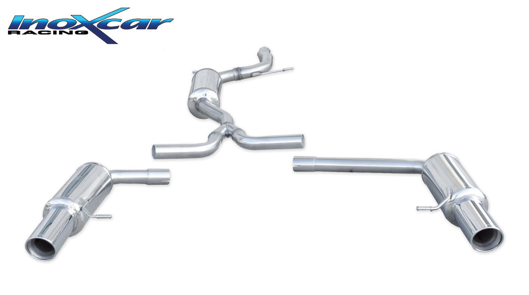 CatBack à valve Inoxcar OVAU.20S.XR10