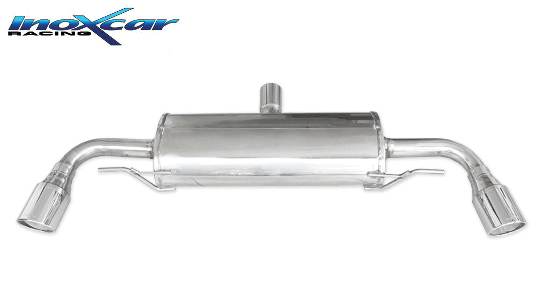 Silencieux arrière inoxcar TWAU.10.XR11
