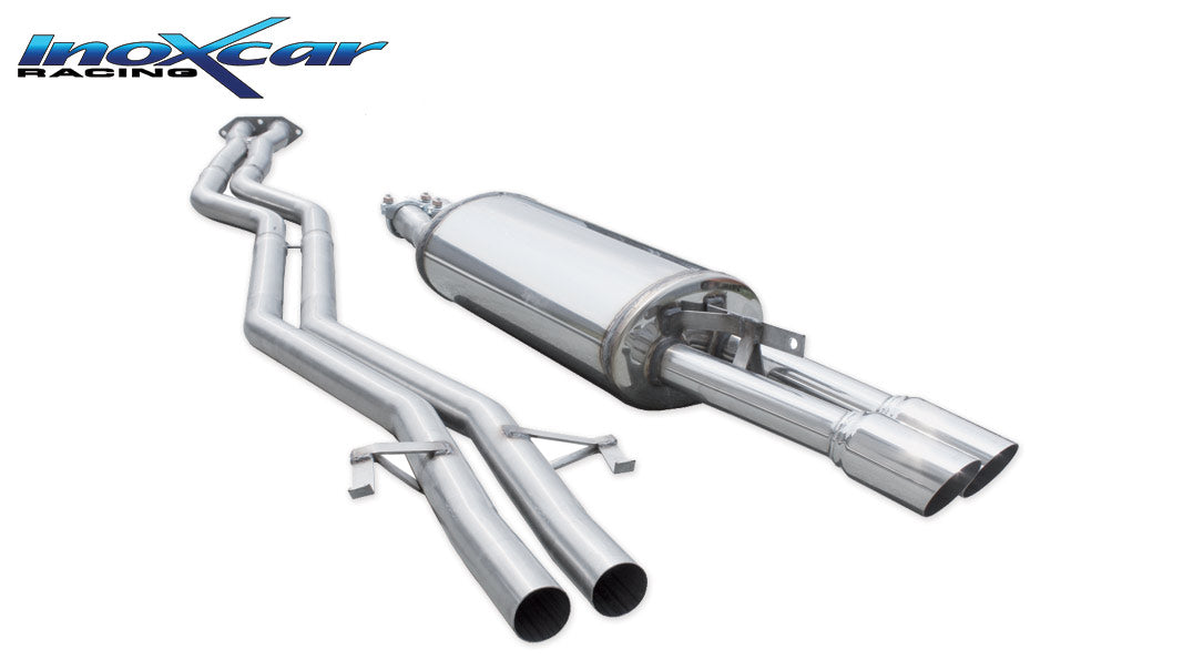 Tuyau de remplacement OPF/GPF + Silencieux Inoxcar TOPF.FIESTA.02