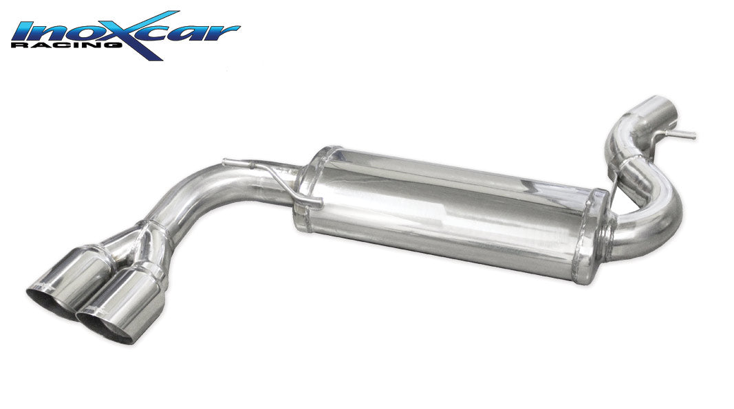 Silencieux arrière inoxcar BMX3.02.RA