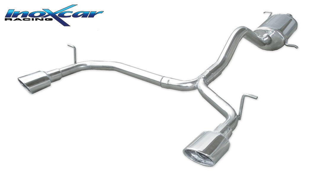 Silencieux arrière inoxcar MEML.01.120