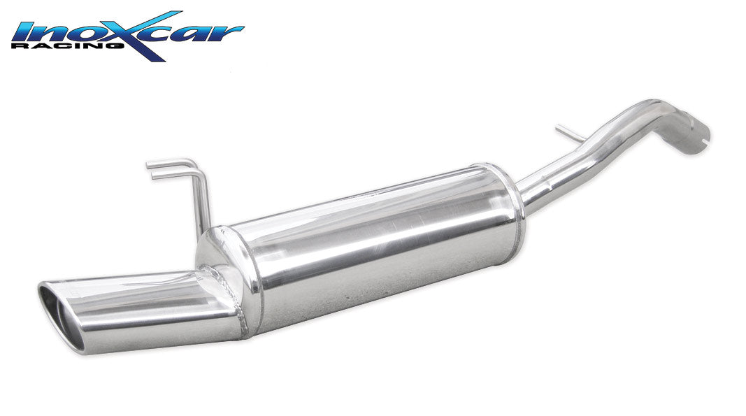 Silencieux arrière inoxcar FIBR.07.120