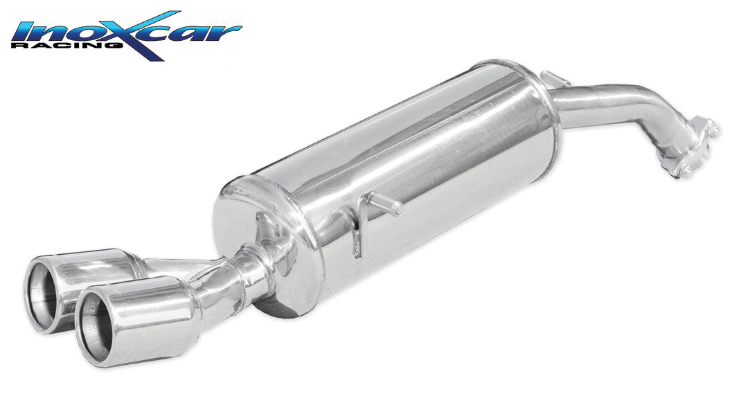 Silencieux arrière inoxcar PE208.01.D8