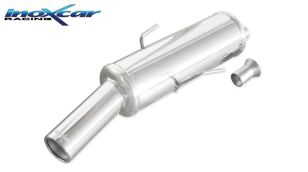 Silencieux arrière inoxcar PE205.04.80
