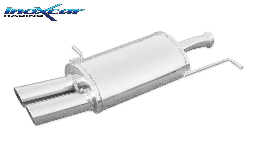 Silencieux arrière inoxcar OVPE.02.RA