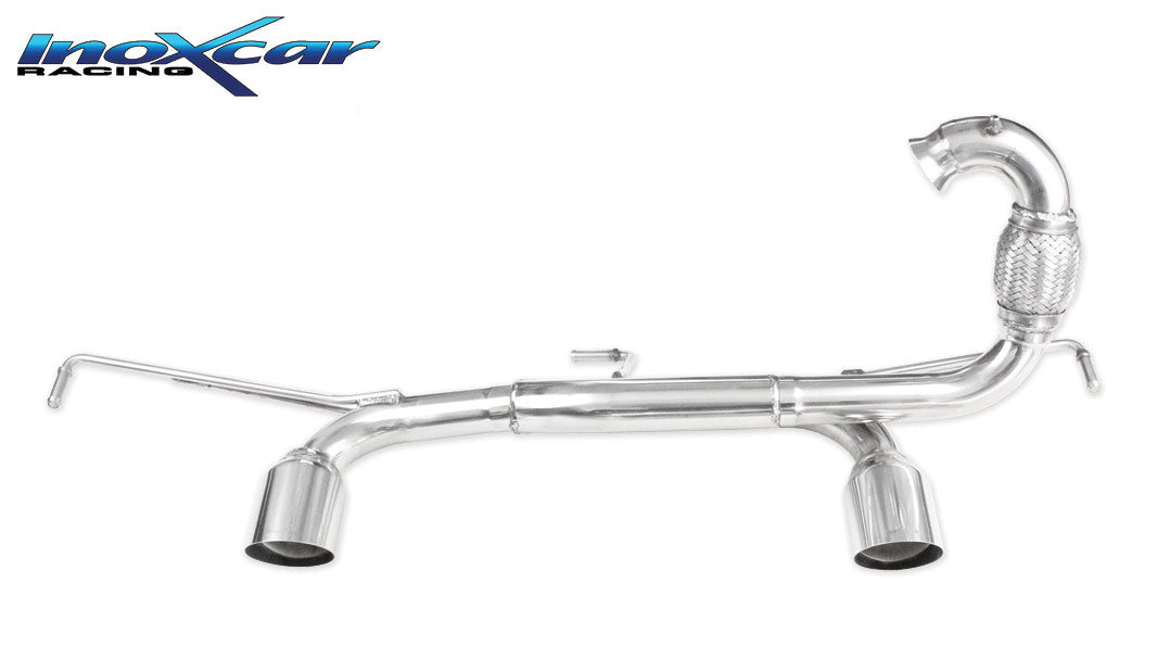 Tube arrière inoxcar RETW.06.RA