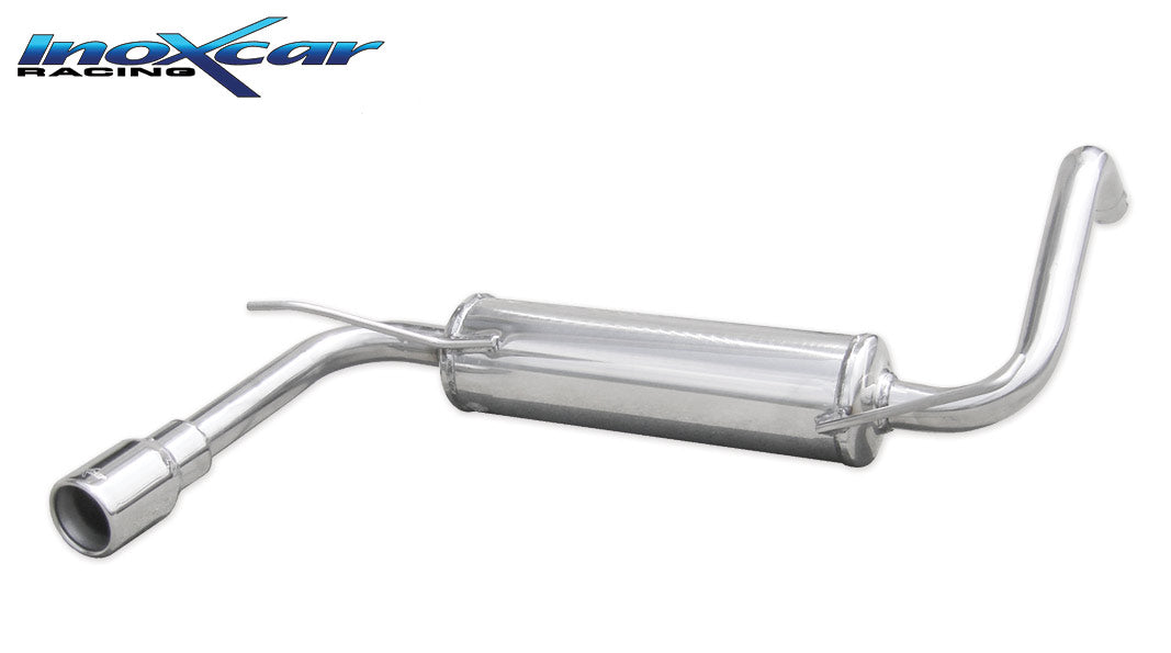 Silencieux arrière inoxcar TOAY.01.80 