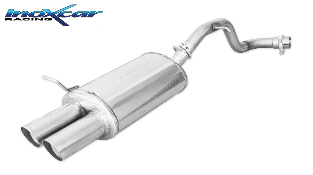 Silencieux arrière inoxcar OVW.05.RA